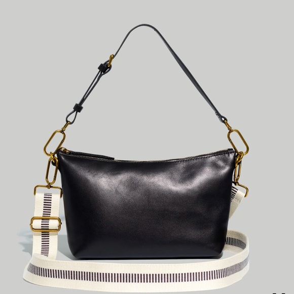 madewellthe leather carabiner crossbody sling bag